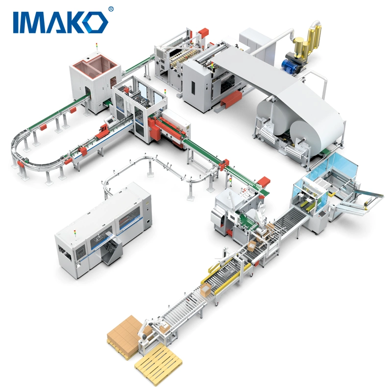 Palletizing Robot for Square Commodity Paper Box Packaging Item