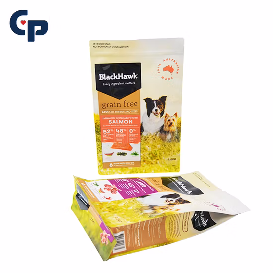 Изготовленная на заказ высококачественная пластиковая плоская сумка для упаковки пищевых продуктов